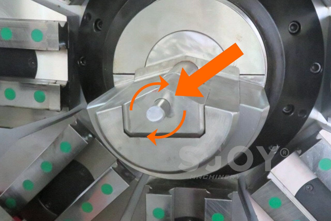SJOY Camless Spring Machine With Wire Rotary - wire rotary function enabling enhanced complexity and forming flexibility for intricate spring shapes