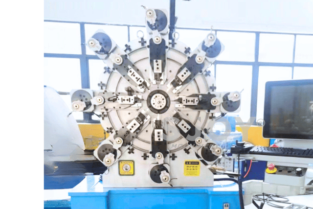 SJOY SJFJ-1025CNC Camless Spring Machine Without Wire Rotary -- efficient forming for 0.3-2.5mm wire